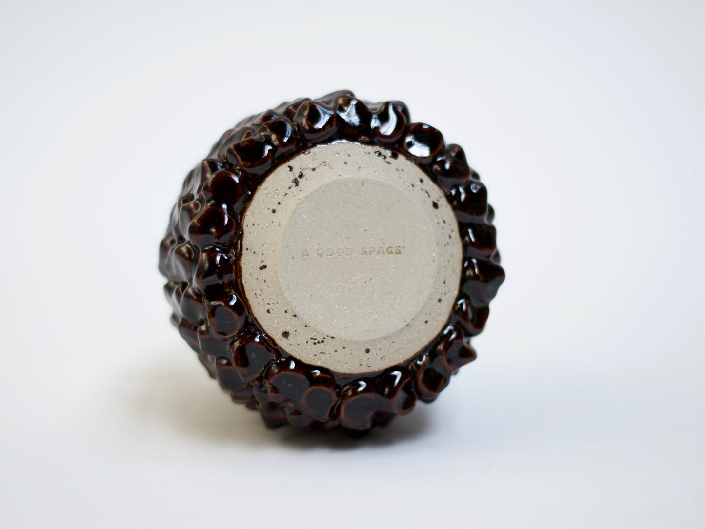 Dark Brown Ceramic Censer