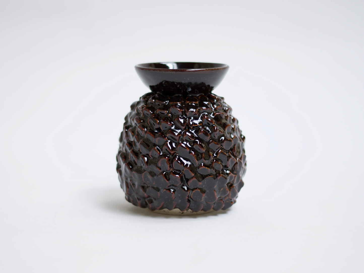 Dark Brown Ceramic Censer