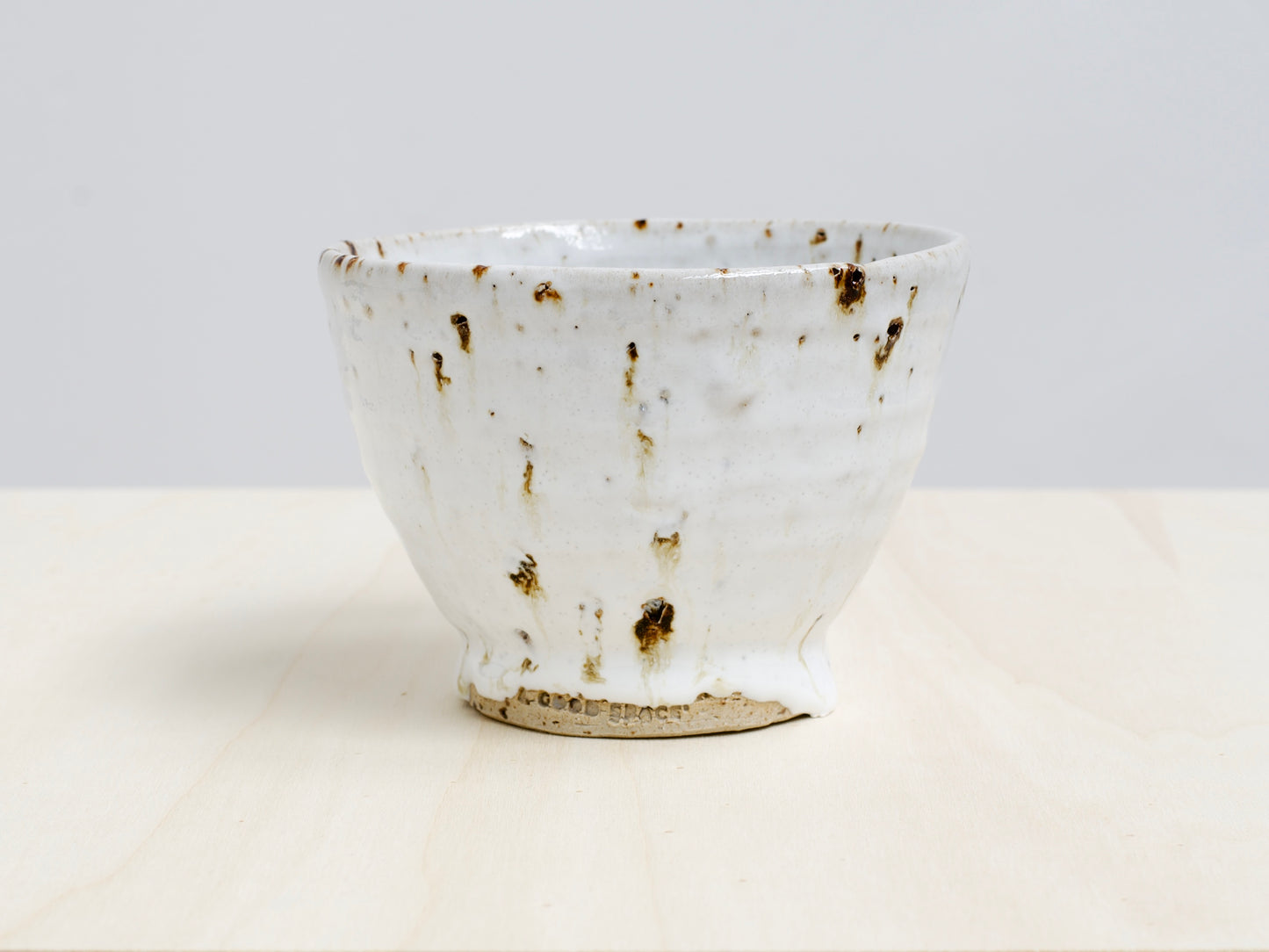 White Bowl with Tile Fragments