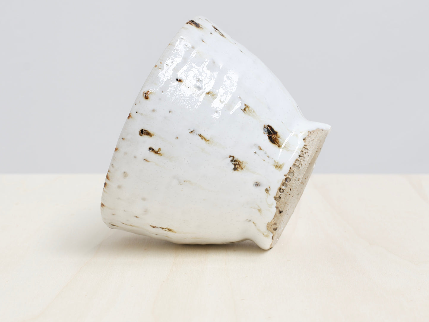 White Bowl with Tile Fragments