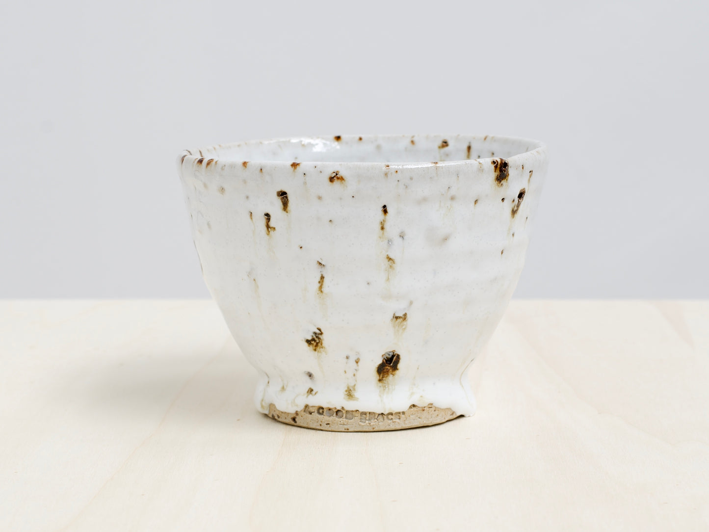 White Bowl with Tile Fragments