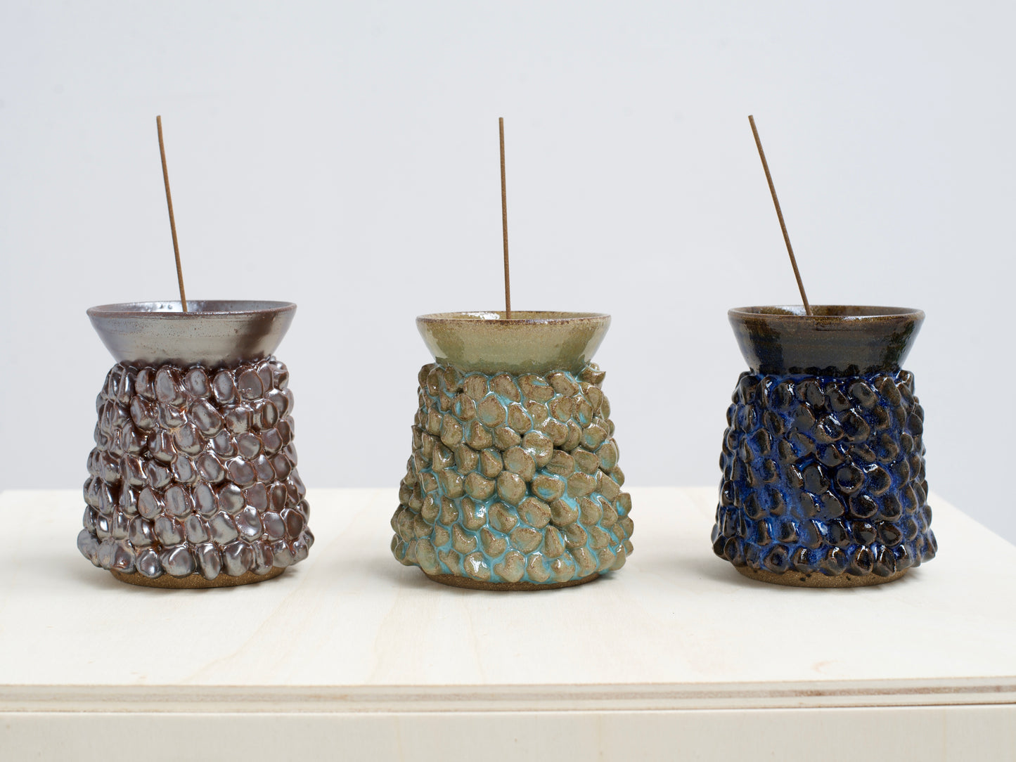 Blue Ceramic Censer