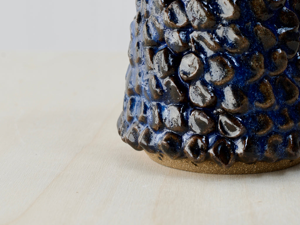 Blue Ceramic Censer + Natural Cedar Incense
