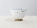 Mat White Bowl with Terracotta Tile Fragments