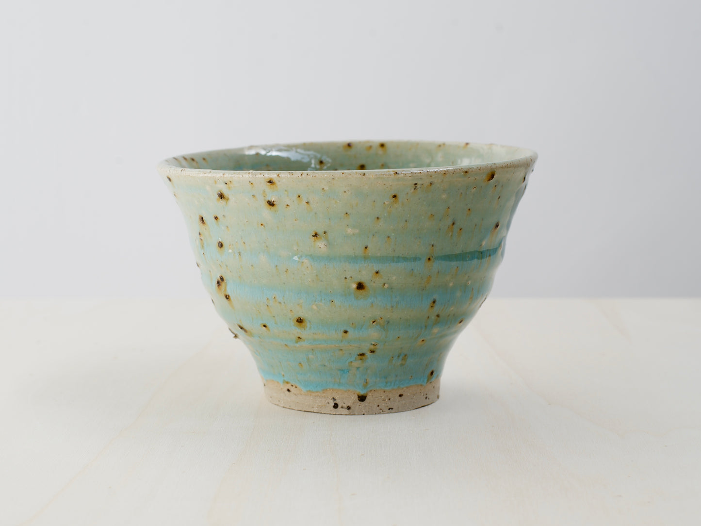 Green Bowl with Terracotta Tile Fragments