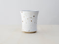 Mat White Cup with Terracotta Tile Fragments