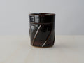 Dark Brown ‘Twirled’ Ceramic Cup