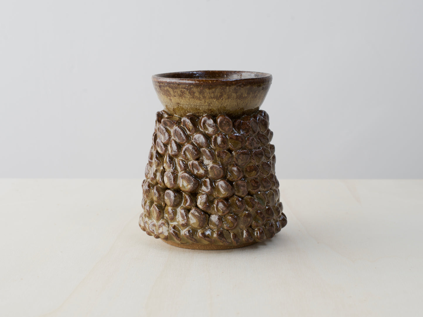 Light Brown Ceramic Censer