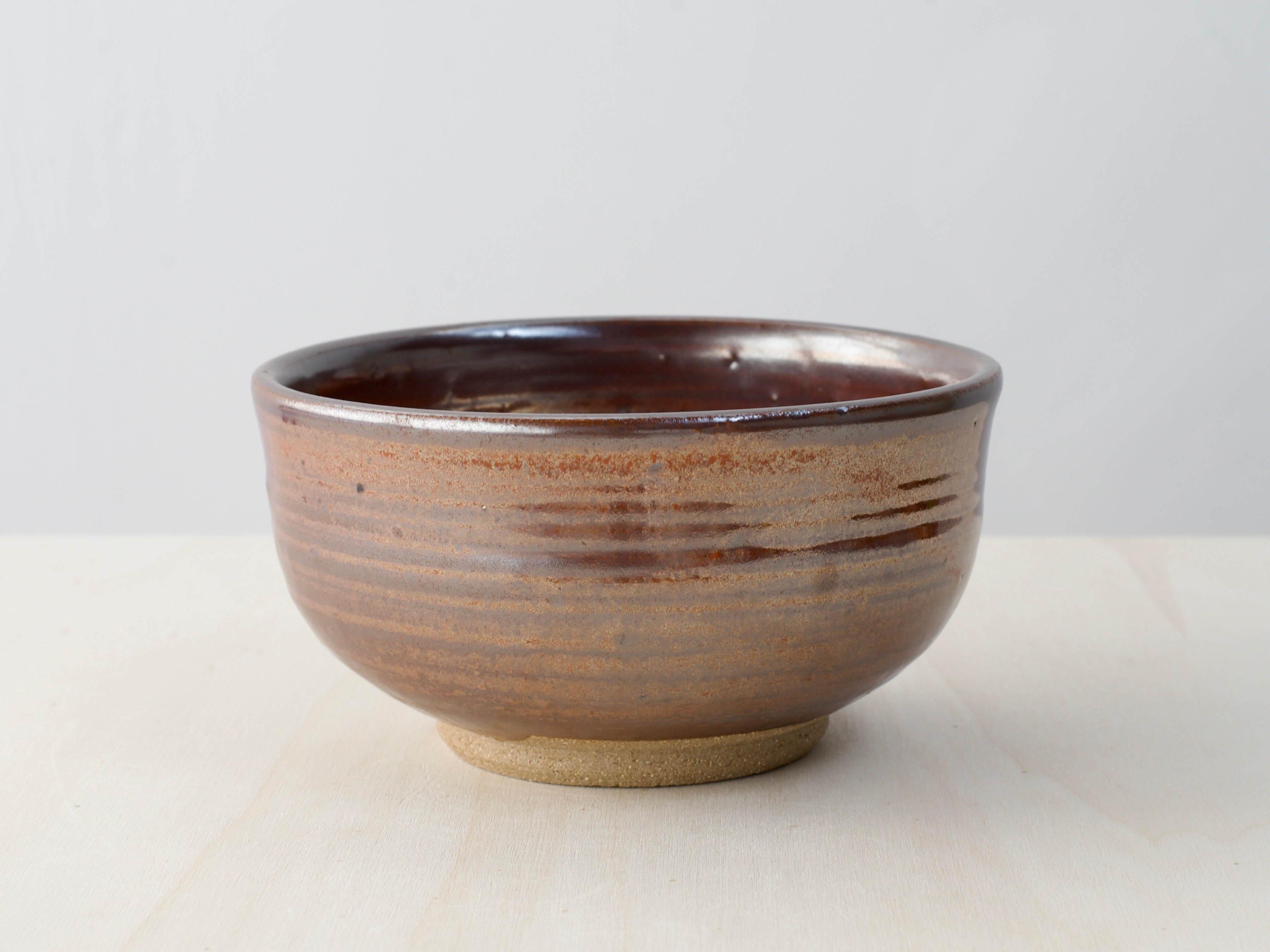 Silver-Red Bowl