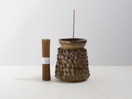 Brown Ceramic Censer