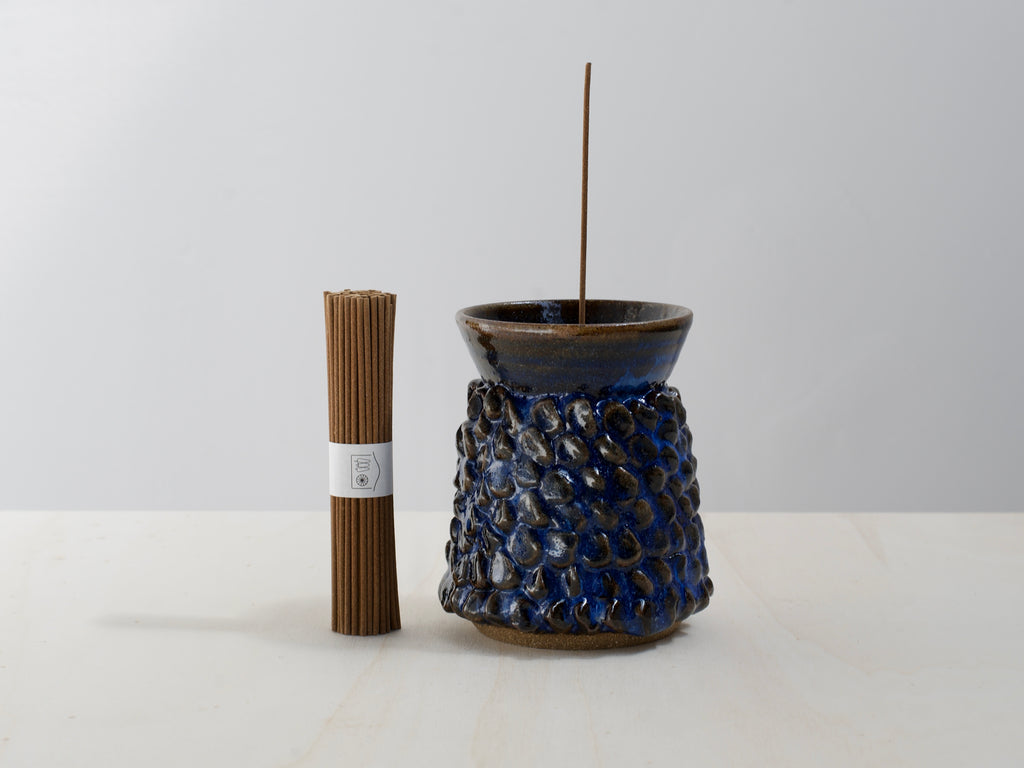 Blue Ceramic Censer